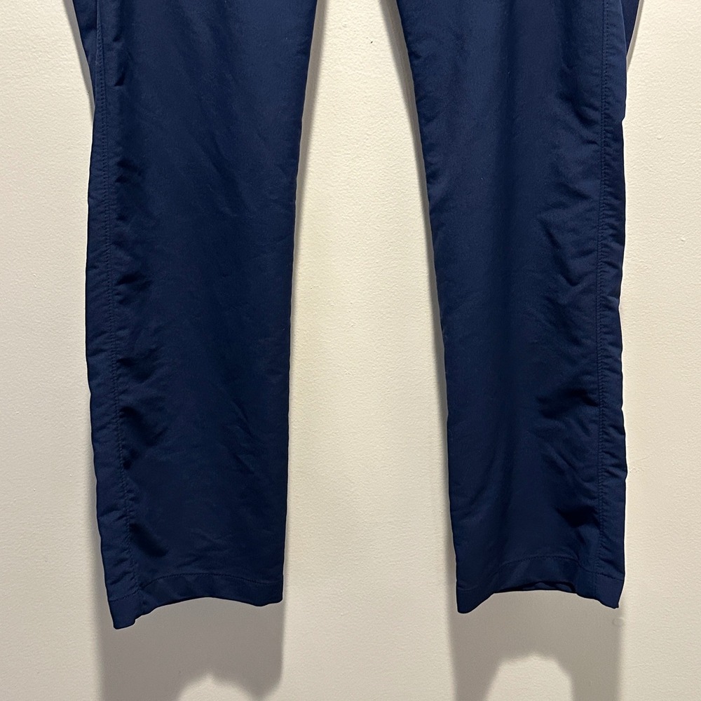Under Armour Golf Pants Mens‎ 34x29 Navy Blue Tapered Leg Performance Chino - Picture 3 of 9